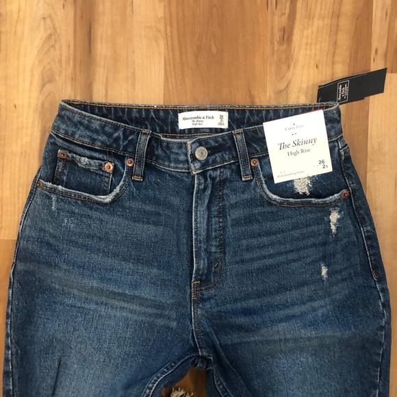 Abercrombie & Fitch Denim - NWT Curve love high rise skinny jeans